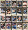 102 Count Lot of Autographed 1983 Fleer Baseball Cards (All Different) SKU #266516