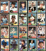181 Count Lot of Autographed 1981 Topps Baseball Cards (All Different) SKU #266551