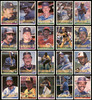 171 Count Lot of Autographed 1984 Donruss Baseball Cards (All Different) SKU #266543