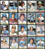 185 Count Lot of Autographed 1979 Topps Baseball Cards (All Different) SKU #266545