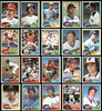 245 Count Lot of Autographed 1981 Topps Baseball Cards (All Different) SKU #266548