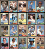 245 Count Lot of Autographed 1981 Topps Baseball Cards (All Different) SKU #266548