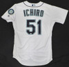 Seattle Mariners Ichiro Suzuki Autographed White Authentic Majestic Jersey MLB Holo #JD345231
