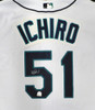 Seattle Mariners Ichiro Suzuki Autographed White Authentic Majestic Jersey MLB Holo #MT00062011