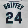 Seattle Mariners Ken Griffey Jr. Autographed White Authentic Russell Jersey UDA Holo #BAF95495