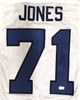 Seattle Seahawks Walter Jones Autographed White 2006 Reebok Authentic Jersey Beckett BAS QR #BU86958