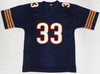 Chicago Bears Jaylon Johnson Autographed Blue Jersey Beckett BAS QR #BN16475
