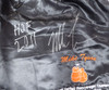 Mike Tyson Autographed Black Trunks "HOF 2011" Beckett BAS QR #BU86956