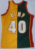 Seattle Supersonics Shawn Kemp Autographed Green Authentic Mitchell & Ness Jersey "Reign Man" Beckett BAS QR #4W199988
