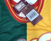 Seattle Supersonics Shawn Kemp Autographed Green Authentic Mitchell & Ness Jersey "Reign Man" Beckett BAS QR #4W199988