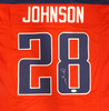 Tennessee Titans Chris Johnson Autographed Red Jersey JSA #WIT699597