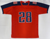 Tennessee Titans Chris Johnson Autographed Red Jersey JSA #WIT699597