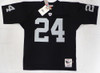 Oakland Raiders Charles Woodson Autographed Black Authentic Mitchell & Ness Jersey Fanatics Holo #XP14362984
