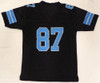 Detroit Lions Sam LaPorta Autographed Black Jersey Beckett BAS QR #2W077859