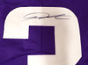 Minnesota Vikings Jordan Addison Autographed Purple Jersey Beckett BAS QR #2W886080