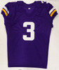 Minnesota Vikings Jordan Addison Autographed Purple Jersey Beckett BAS QR #2W886080