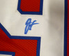 New England Patriots Joshua Farmer Autographed Red Jersey JSA #CF26736