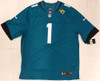 Jacksonville Jaguars Travis Etienne Autographed Teal Nike Jersey JSA #AU30140