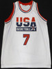 Team USA Shawn Kemp Autographed White Jersey Beckett BAS QR #4W194637