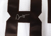 Cleveland Browns David Njoku Autographed White Jersey Beckett BAS QR #1W260146