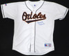 Baltimore Orioles Brooks Robinson Autographed White Russell Jersey Beckett BAS QR #BU86720