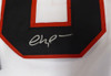 Christmas Vacation Chevy Chase Autographed White Jersey Clark Griswold Beckett BAS QR #BT00843