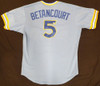 Seattle Mariners Yuniesky Betancourt Retro Blue 2008 Game Worn Jersey & Pants Unsigned MLB Holo #LH028213