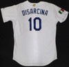 Gary Disarcina Italy 2006 WBC Game Worn White Jersey Unsigned MLB Holo #BB020239