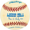 Omar Vizquel Autographed Official AL Baseball Cleveland Indians SKU #266816