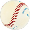 Enos Slaughter Autographed Official AL Baseball New York Yankees SKU #266821