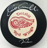 Dino Ciccarelli Autographed Official Detroit Red Wings Logo Hockey Puck SKU #266840