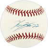 Kazuhiro Sasaki Autographed Official AL 100 Seasons Logo Baseball Seattle Mariners MCS Holo #102015