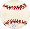 Seattle Mariners Team Autographed Official AL Baseball With 4 Signatures Including Edgar Martinez SKU #266835