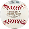 Frank Thomas Autographed Official 2016 World Series Logo Baseball Chicago White Sox Beckett BAS QR #BW34390