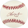 Chipper Jones Autographed Official MLB Baseball Atlanta Braves Beckett BAS QR #BK64340