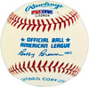 Charlie Gehringer Autographed Official AL Baseball Detroit Tigers PSA/DNA #C32604