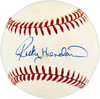 Rickey Henderson Autographed Official AL Baseball Oakland A's & New York Yankees JSA #CM60222
