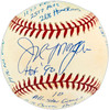 Joe Morgan Autographed Official NL Baseball Cincinnati Reds With 20 Stats JSA #CG26375