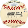 Joe Morgan Autographed Official NL Baseball Cincinnati Reds With 20 Stats JSA #CG26380
