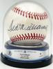 Ted Williams Autographed Official AL Baseball Boston Red Sox Auto Grade Mint 9 Beckett BAS #20134486