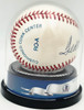 Ted Williams Autographed Official AL Baseball Boston Red Sox Auto Grade Mint 9 Beckett BAS #20134486