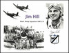 Jim Hill Autographed 8x10 Photo WWII Black Sheep Squadron SKU #266895