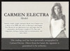 Carmen Electra Autographed Trading Card Model SKU #266998