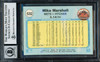 Dr. Mike Marshall Autographed 1982 Fleer Card #532 New York Mets Auto Grade Mint 9 Beckett BAS #19991651
