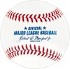 Frank Thomas Autographed Official HOF Logo Baseball Chicago White Sox Beckett BAS QR Stock #266300