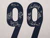 Team USA 1999 Women's World Cup Champions Autographed White Jersey With 8 Signatures Including Hamm & Chastain Beckett BAS Witness Stock #266279