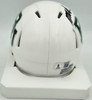 Mike Singletary Autographed Baylor Bears White Speed Mini Helmet (Smudged) Beckett BAS Witness #4W454736