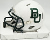 Mike Singletary Autographed Baylor Bears White Speed Mini Helmet (Smudged) Beckett BAS Witness #4W454821