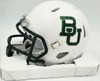 Mike Singletary Autographed Baylor Bears White Speed Mini Helmet (Smudged) Beckett BAS Witness #4W454730