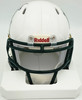Mike Singletary Autographed Baylor Bears White Speed Mini Helmet (Smudged) Beckett BAS Witness #4W454730